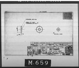 Manufacturer's drawing for Chance Vought F4U Corsair. Drawing number 10695