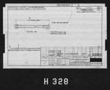 Manufacturer's drawing for North American Aviation B-25 Mitchell Bomber. Drawing number 98-588307