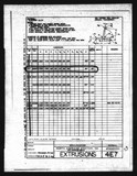 Manufacturer's drawing for North American Aviation AT-6 Texan / Harvard. Drawing number 4E7