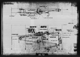 Manufacturer's drawing for North American Aviation B-25 Mitchell Bomber. Drawing number 98-58075