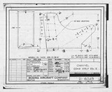 Manufacturer's drawing for Boeing Aircraft Corporation B-17 Flying Fortress. Drawing number 21-6043
