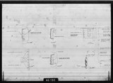 Manufacturer's drawing for North American Aviation B-25 Mitchell Bomber. Drawing number 108-61206