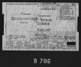 Manufacturer's drawing for North American Aviation B-25 Mitchell Bomber. Drawing number 108-588366