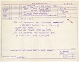 Manufacturer's drawing for Globe/Temco Swift Drawings & Manuals. Drawing number 3342