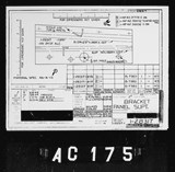 Manufacturer's drawing for Boeing Aircraft Corporation B-17 Flying Fortress. Drawing number 1-28317
