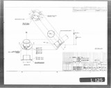 Manufacturer's drawing for Bell Aircraft P-39 Airacobra. Drawing number 33-733-021