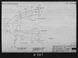 Manufacturer's drawing for North American Aviation B-25 Mitchell Bomber. Drawing number 108-123261