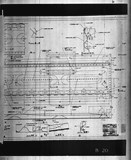 Manufacturer's drawing for North American Aviation T-28 Trojan. Drawing number 200-34305