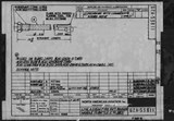 Manufacturer's drawing for North American Aviation B-25 Mitchell Bomber. Drawing number 62A-53811