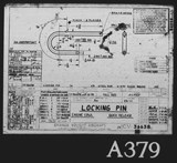 Manufacturer's drawing for Chance Vought F4U Corsair. Drawing number 36638