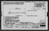 Manufacturer's drawing for North American Aviation B-25 Mitchell Bomber. Drawing number 98-588186