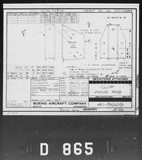 Manufacturer's drawing for Boeing Aircraft Corporation B-17 Flying Fortress. Drawing number 41-9669