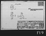 Manufacturer's drawing for Chance Vought F4U Corsair. Drawing number 19299