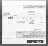 Manufacturer's drawing for Bell Aircraft P-39 Airacobra. Drawing number 33-732-010