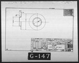 Manufacturer's drawing for Chance Vought F4U Corsair. Drawing number 19389
