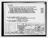 Manufacturer's drawing for Beechcraft AT-10 Wichita - Private. Drawing number 103583