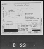 Manufacturer's drawing for Boeing Aircraft Corporation B-17 Flying Fortress. Drawing number 1-25534