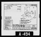 Manufacturer's drawing for Packard Packard Merlin V-1650. Drawing number 621246