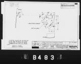 Manufacturer's drawing for Lockheed Corporation P-38 Lightning. Drawing number 192527