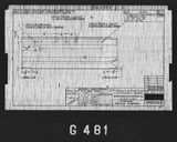 Manufacturer's drawing for North American Aviation B-25 Mitchell Bomber. Drawing number 98-32306