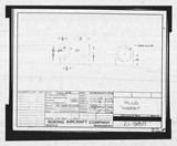 Manufacturer's drawing for Boeing Aircraft Corporation B-17 Flying Fortress. Drawing number 21-9817