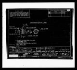 Manufacturer's drawing for Lockheed Corporation P-38 Lightning. Drawing number 195412