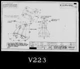 Manufacturer's drawing for Lockheed Corporation P-38 Lightning. Drawing number 195242