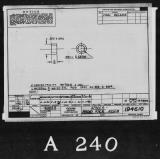 Manufacturer's drawing for Lockheed Corporation P-38 Lightning. Drawing number 194610