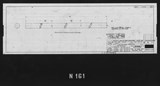 Manufacturer's drawing for North American Aviation B-25 Mitchell Bomber. Drawing number 108-631107