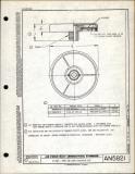 Manufacturer's drawing for Generic Parts - Aviation Standards. Drawing number an5821