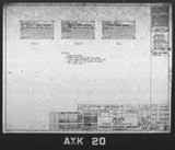 Manufacturer's drawing for Chance Vought F4U Corsair. Drawing number 33157