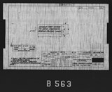 Manufacturer's drawing for North American Aviation B-25 Mitchell Bomber. Drawing number 108-537195