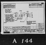 Manufacturer's drawing for Lockheed Corporation P-38 Lightning. Drawing number 192107