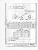Manufacturer's drawing for Generic Parts - Aviation General Manuals. Drawing number AN951