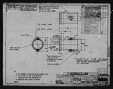 Manufacturer's drawing for North American Aviation B-25 Mitchell Bomber. Drawing number 98-62506