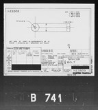 Manufacturer's drawing for Boeing Aircraft Corporation B-17 Flying Fortress. Drawing number 1-23503