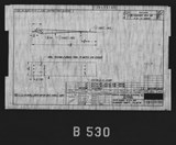 Manufacturer's drawing for North American Aviation B-25 Mitchell Bomber. Drawing number 108-533196