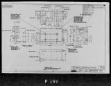 Manufacturer's drawing for Lockheed Corporation P-38 Lightning. Drawing number 198177