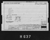 Manufacturer's drawing for North American Aviation B-25 Mitchell Bomber. Drawing number 98-735210
