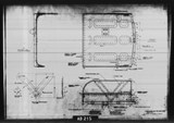 Manufacturer's drawing for North American Aviation B-25 Mitchell Bomber. Drawing number 98-531512