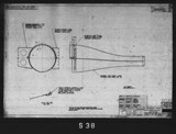 Manufacturer's drawing for North American Aviation B-25 Mitchell Bomber. Drawing number 98-42060