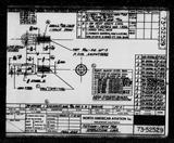 Manufacturer's drawing for North American Aviation P-51 Mustang. Drawing number 73-52529