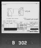 Manufacturer's drawing for Boeing Aircraft Corporation B-17 Flying Fortress. Drawing number 1-20316