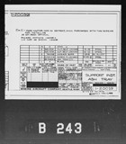 Manufacturer's drawing for Boeing Aircraft Corporation B-17 Flying Fortress. Drawing number 1-20039
