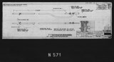 Manufacturer's drawing for North American Aviation B-25 Mitchell Bomber. Drawing number 98-73541