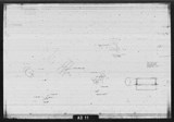 Manufacturer's drawing for North American Aviation B-25 Mitchell Bomber. Drawing number 98-53460