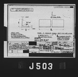 Manufacturer's drawing for Douglas Aircraft Company C-47 Skytrain. Drawing number 1059604