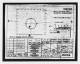 Manufacturer's drawing for Beechcraft AT-10 Wichita - Private. Drawing number 106105