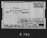 Manufacturer's drawing for North American Aviation B-25 Mitchell Bomber. Drawing number 108-588208