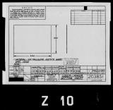 Manufacturer's drawing for Lockheed Corporation P-38 Lightning. Drawing number 203851